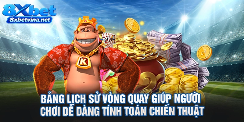 Bảng lịch sử vòng quay giúp người chơi dễ dàng tính toán chiến thuật