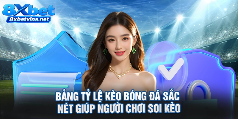 Bảng tỷ lệ kèo bóng đá sắc nét giúp người chơi soi kèo